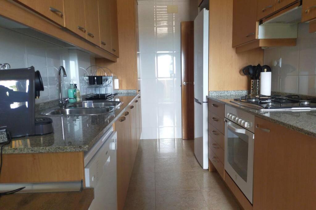 Apartamento Para 5 Personas Frente Al Mar Con Piscina Y Parking 克尤伯厄拉斯 外观 照片