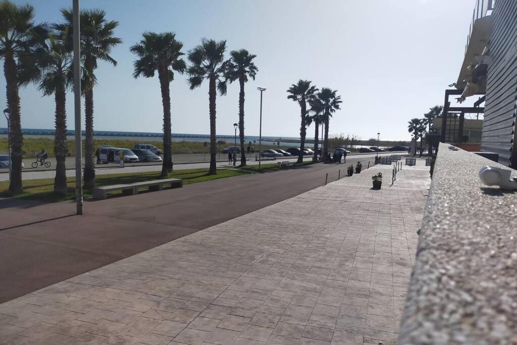 Apartamento Para 5 Personas Frente Al Mar Con Piscina Y Parking 克尤伯厄拉斯 外观 照片