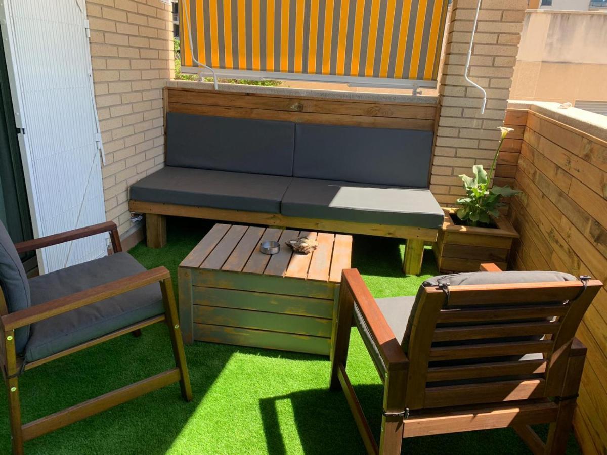 Apartamento Para 5 Personas Frente Al Mar Con Piscina Y Parking 克尤伯厄拉斯 外观 照片